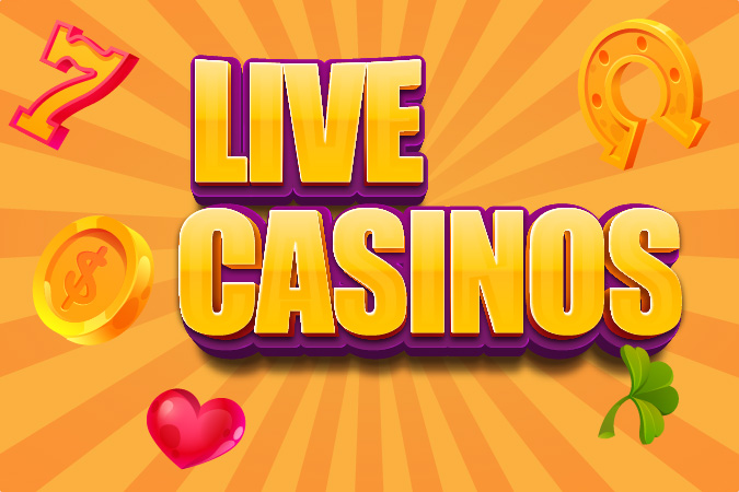 live casinos online text img
